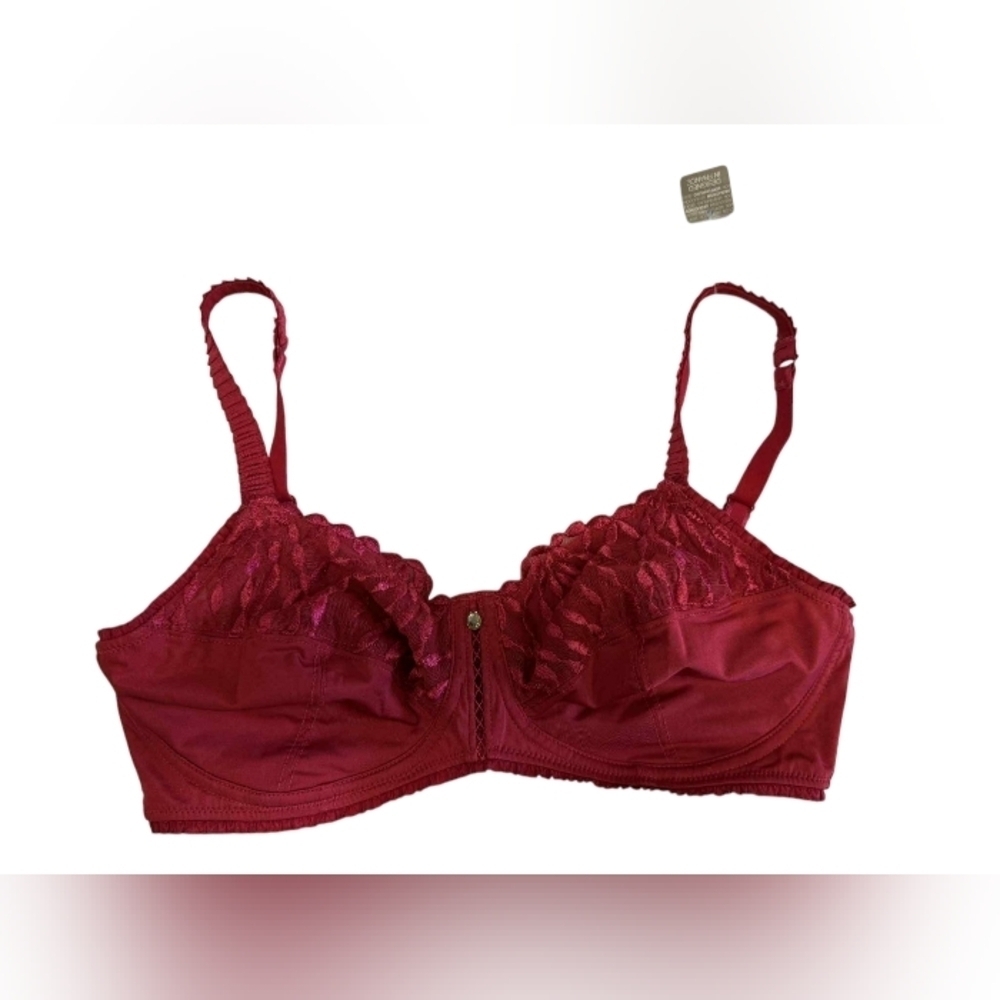 Amoena NWT Josephine Bra Pink Lacey Size 34C